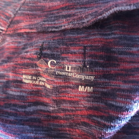 Columbia Pull Over 1/4 Front Zip Shirt - Picture 9 of 9